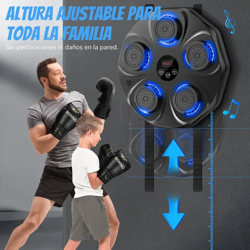 BoxBeat | Tablerode boxeo musical 6 Golpes!!- GRATIS guantes de box!!